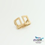 انگشتر طلا - طرح هندسی