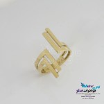 انگشتر طلا - طرح خطوط موازی