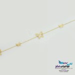 دستبند طلا - طرح پروانه
