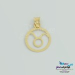 آویز طلا - طرح ماه تولد یونانی