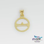 آویز طلا - طرح ماه تولد یونانی