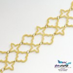 دستبند طلا - طرح ون کلیف