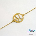 دستبند طلا - طرح ماه تولد مرداد