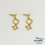 گوشواره طلا - طرح ون کلیف