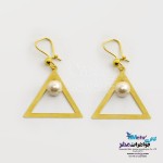 گوشواره طلا - طرح هندسی