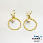 گوشواره طلا - طرح هندسی