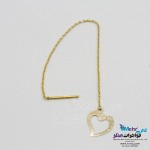 گوشواره طلا - طرح قلب