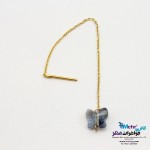 گوشواره طلا - سنگ سواروسکی پروانه