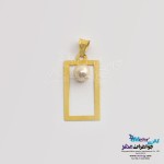 آویز طلا - طرح هندسی
