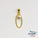 آویز طلا - طرح هندسی