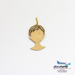 آویز طلا - طرح گیسو