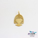آویز طلا - طرح گیسو