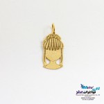 آویز طلا - طرح گیسو