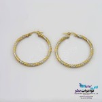 گوشواره طلا - طرح پیچک