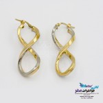 گوشواره طلا - طرح بی نهایت