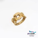 انگشتر طلا - طرح حلقه های تو در تو