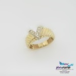 انگشتر طلا - طرح V
