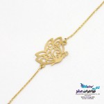 دستبند طلا - طرح پروانه