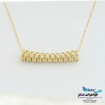 گردنبند طلا - طرح لوله ای