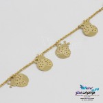 دستبند طلا - طرح کفشدوزک