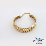 دستبند النگویی طلا - طرح استوانه