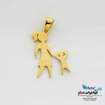 آویز طلا - طرح مادر و فرزند