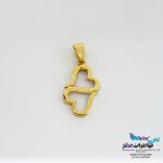 آویز طلا - طرح قلب
