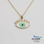 گردنبند طلا - طرح چشم نظر