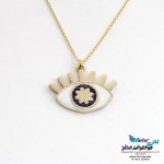 گردنبند طلا - طرح چشم نظر
