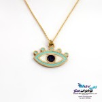 گردنبند طلا - طرح چشم نظر