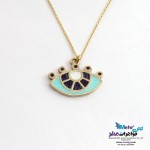 گردنبند طلا - طرح چشم نظر
