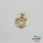 آویز طلا - طرح حروف الفبای لاتین
