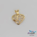 آویز طلا - طرح حروف الفبای لاتین