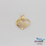 آویز طلا - طرح حروف الفبای لاتین