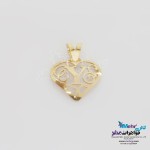 آویز طلا - طرح حروف الفبای لاتین