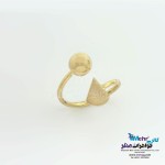 انگشتر طلا - طرح هندسی