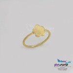 انگشتر طلا - طرح شکوفه سیب