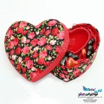 جعبه جواهرات - طرح شکوفه‌ی رز