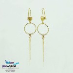گوشواره طلا - طرح هندسی