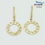 گوشواره طلا - طرح کارتیه