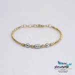 دستبند النگویی طلا - طرح گوی
