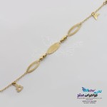 دستبند طلا - طرح هندسی