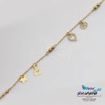 دستبند طلا - طرح هندسی
