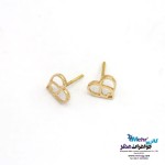 گوشواره طلا - طرح قلب