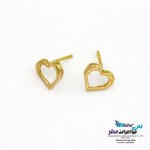 گوشواره طلا - طرح قلب