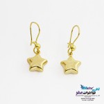 گوشواره طلا - طرح ستاره