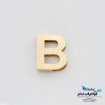 آویز طلا - طرح حروف الفبای لاتین