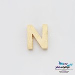 آویز طلا - طرح حروف الفبای لاتین