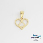 آویز طلا - طرح قلب