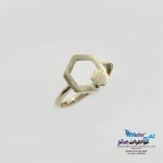 انگشتر طلا - طرح هندسی